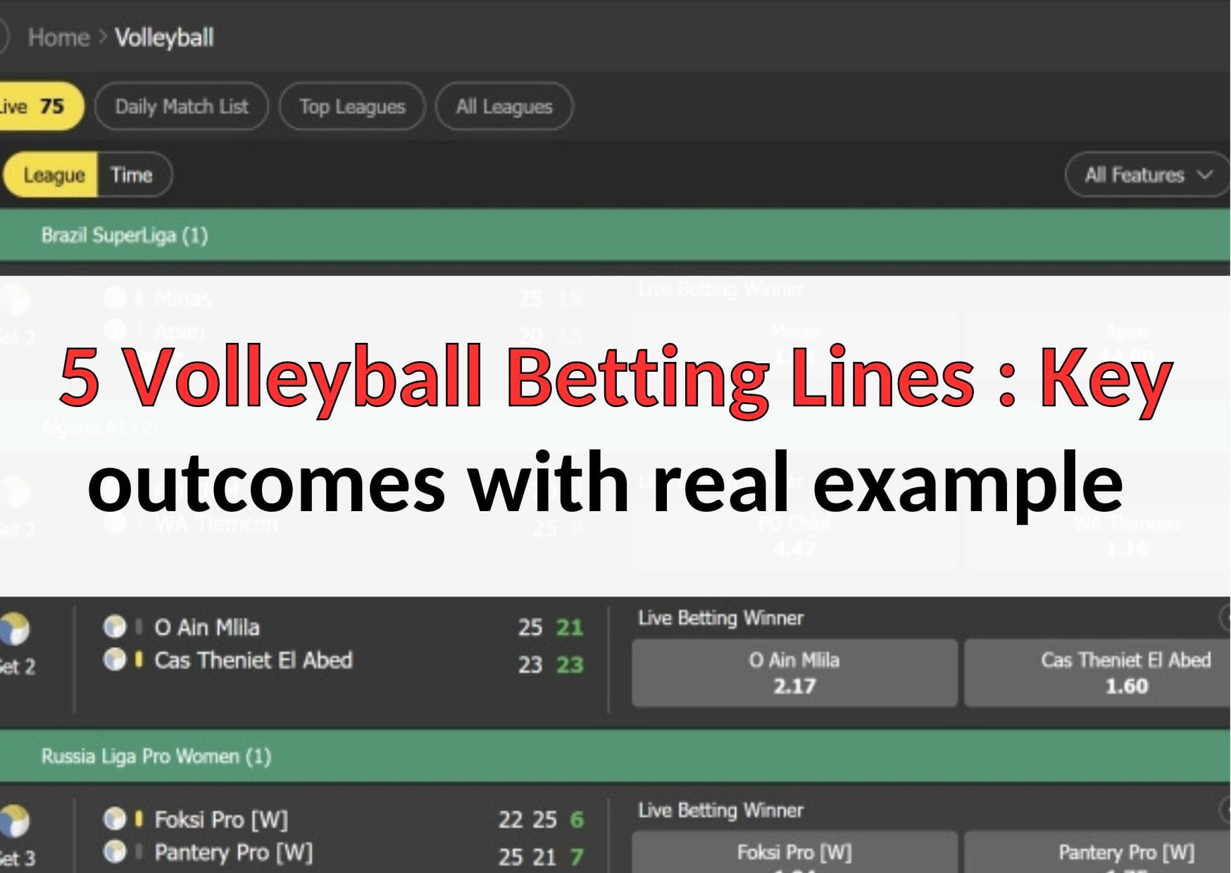 หา 0 BAR  โวลลีย์บอล เบรกไลน์ ผลลัพธ์ที่สําคัญกับตัวอย่างจริง